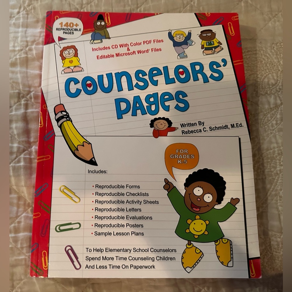 Counselors’ Pages- includes CD, Grades k-5